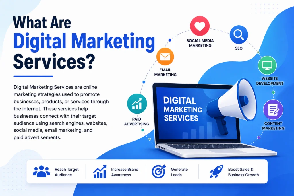 Introduction
In today’s online world, every business needs a strong digital presence to grow successfully. Digital Marketing Services help businesses reach more customers, increase brand awareness, andhttps://jyotidigitalcreator.com/about/ improve sales through online platforms. From SEO to social media marketing, digital marketing plays an important role in business growth.